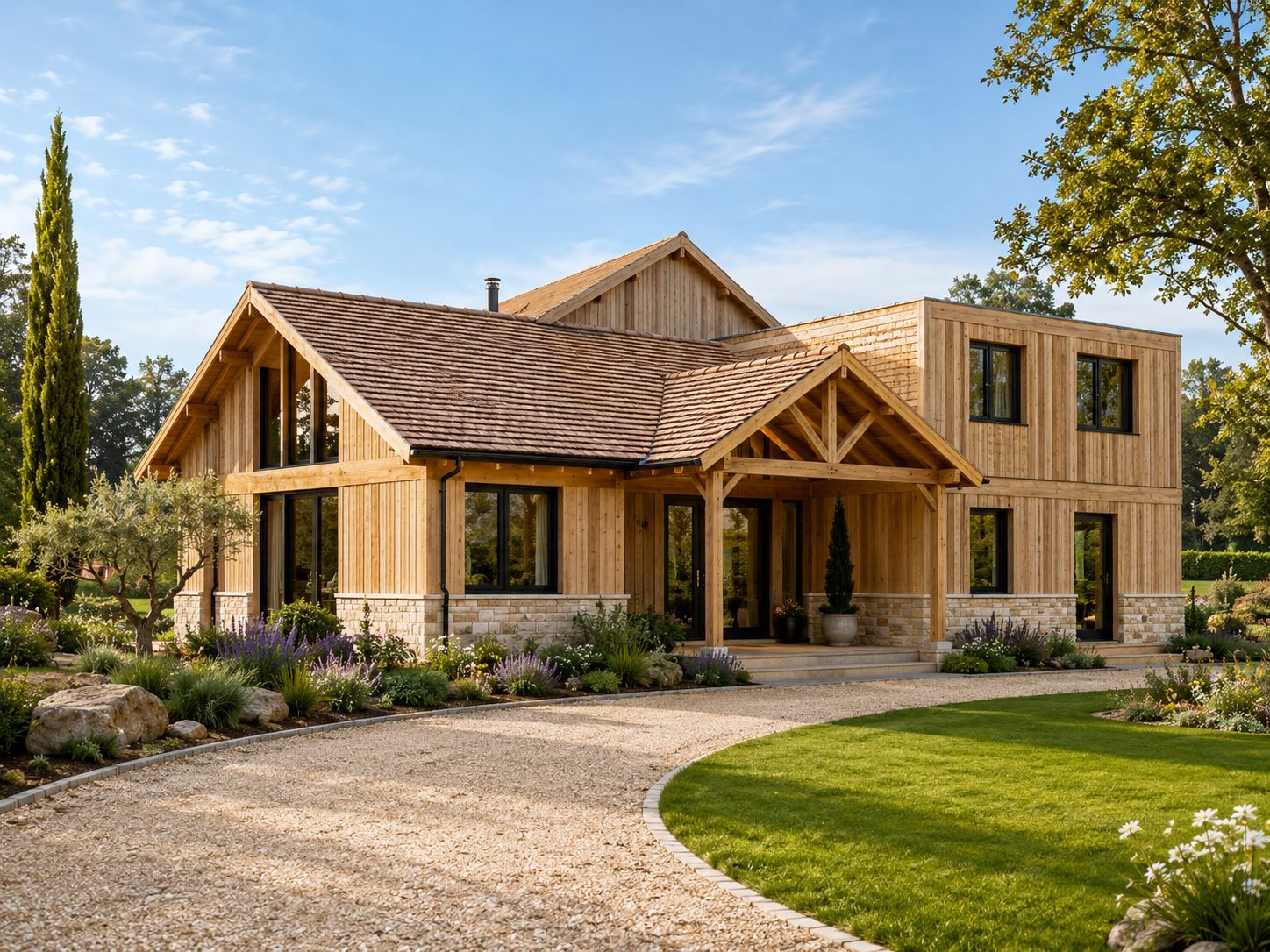 Maison bois contemporaine PROMODOM